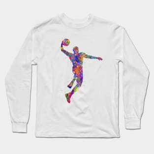 Basketball player dunk Long Sleeve T-Shirt